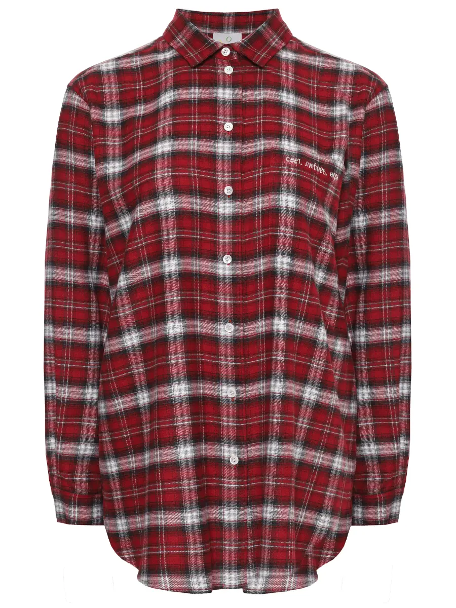 Рубашка из вискозы