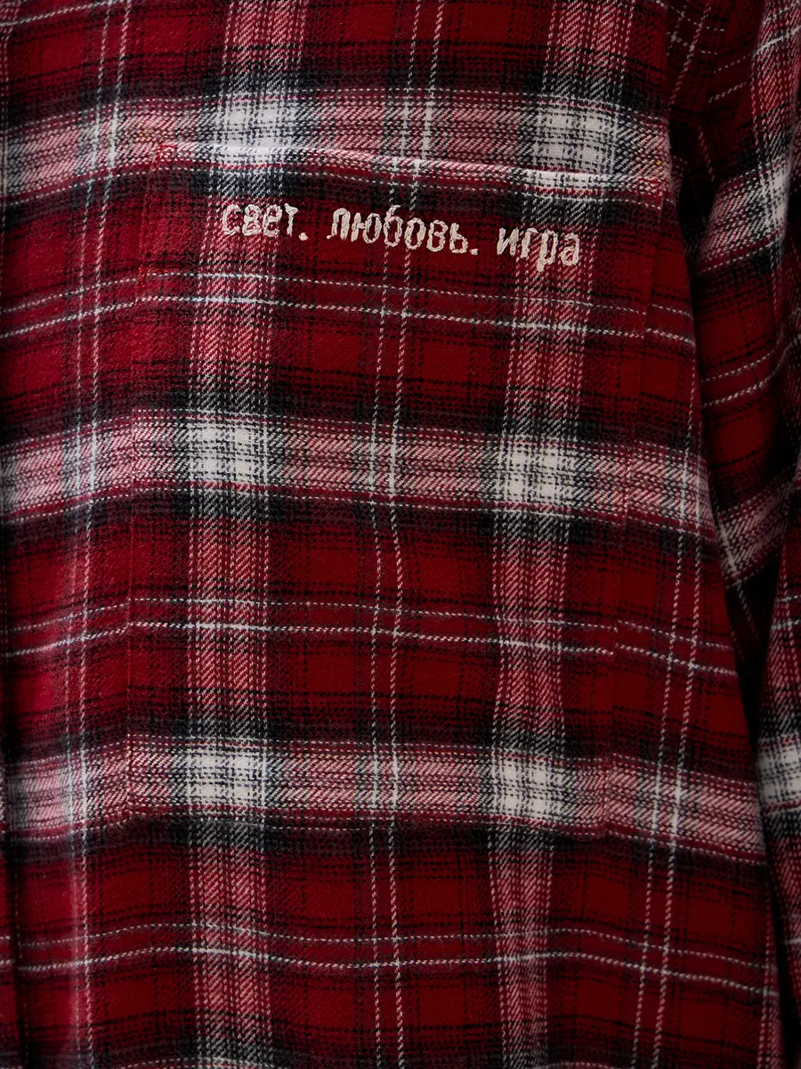 Рубашка из вискозы