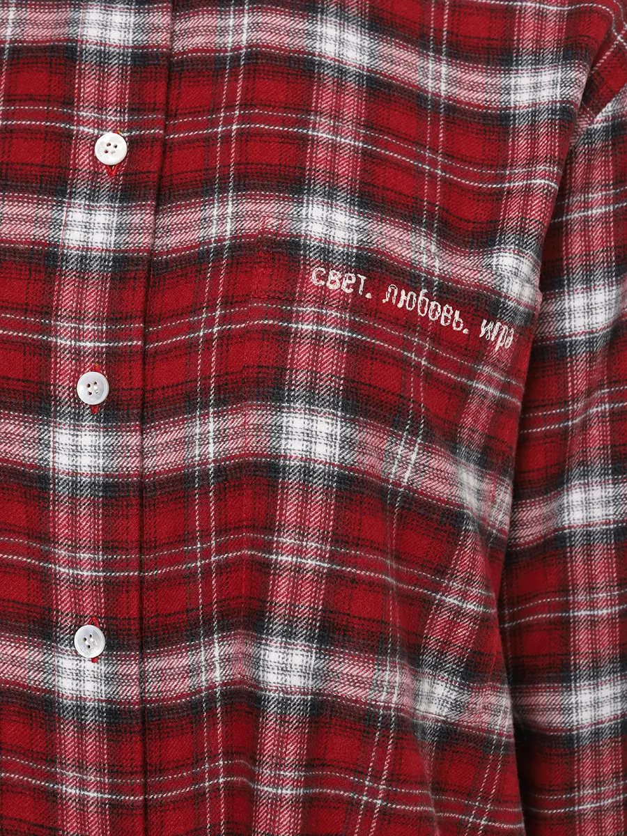 Рубашка из вискозы