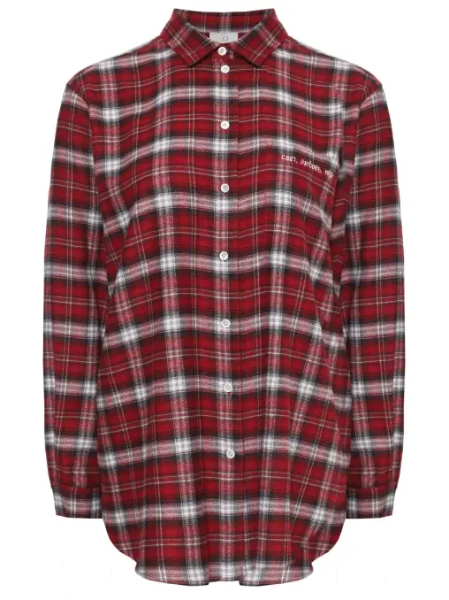 Рубашка из вискозы OLOLOL