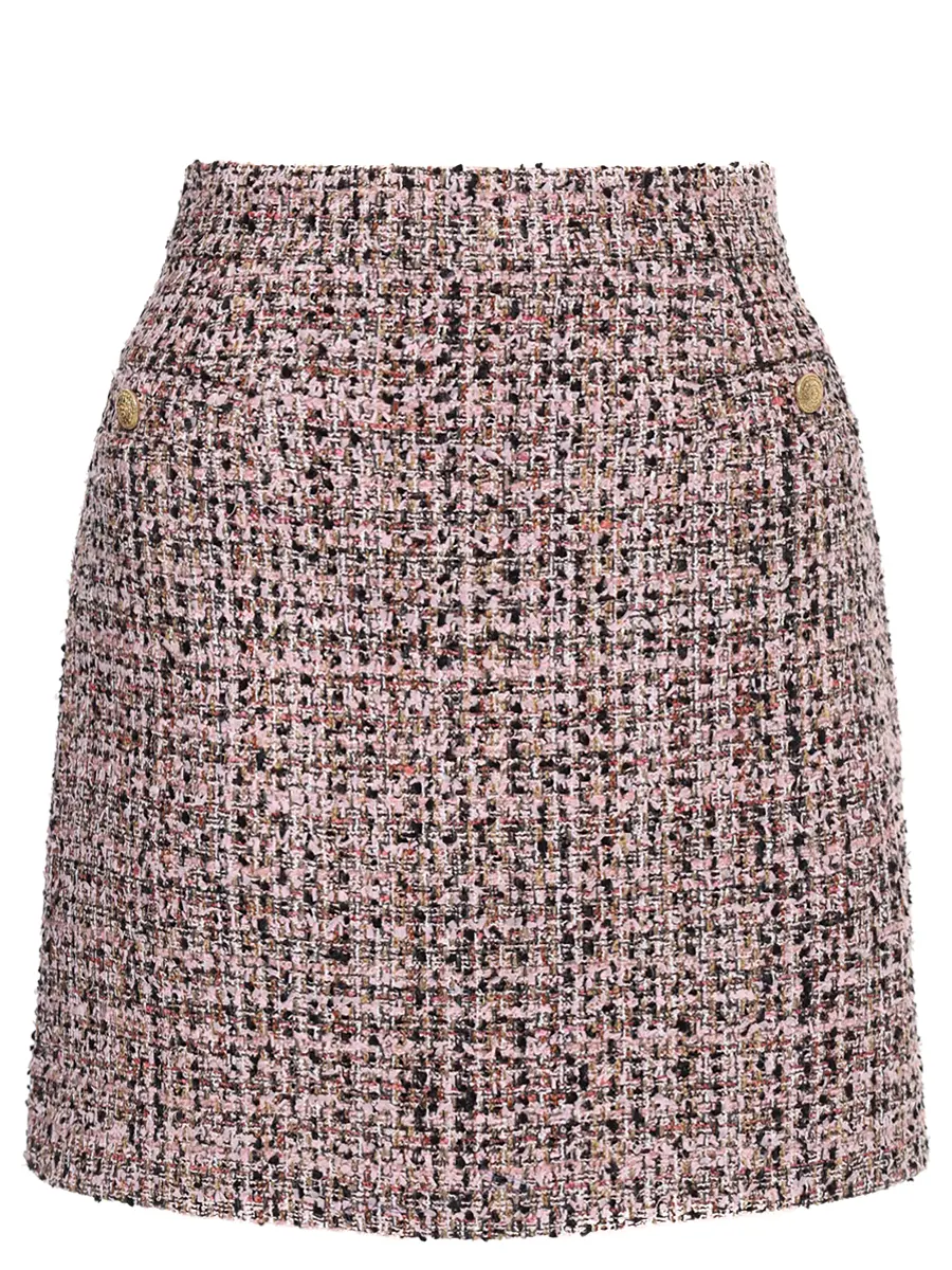Юбка твидовая