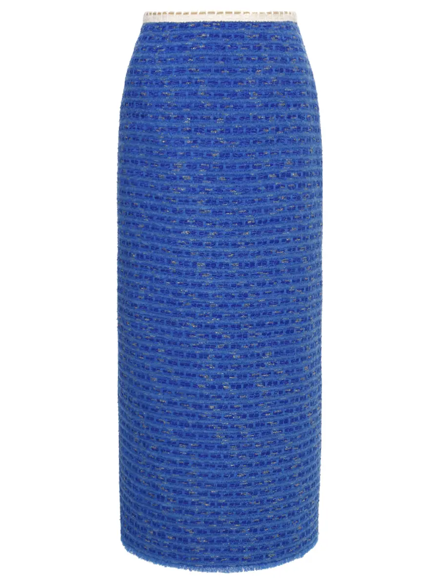 Юбка твидовая