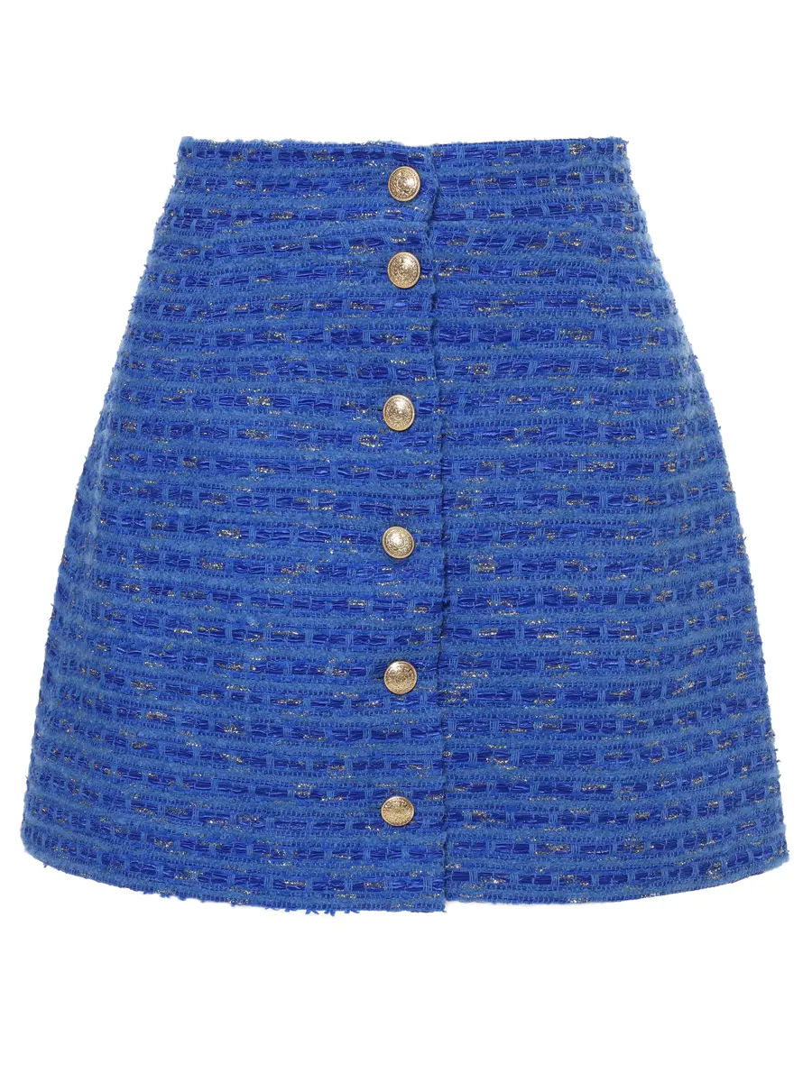 Юбка твидовая