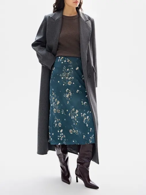 Юбка шелковая OLOLOL