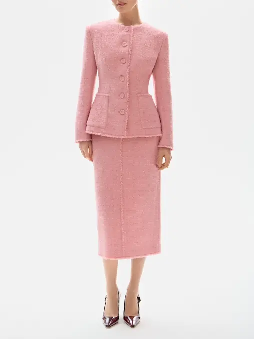 Юбка твидовая OLOLOL