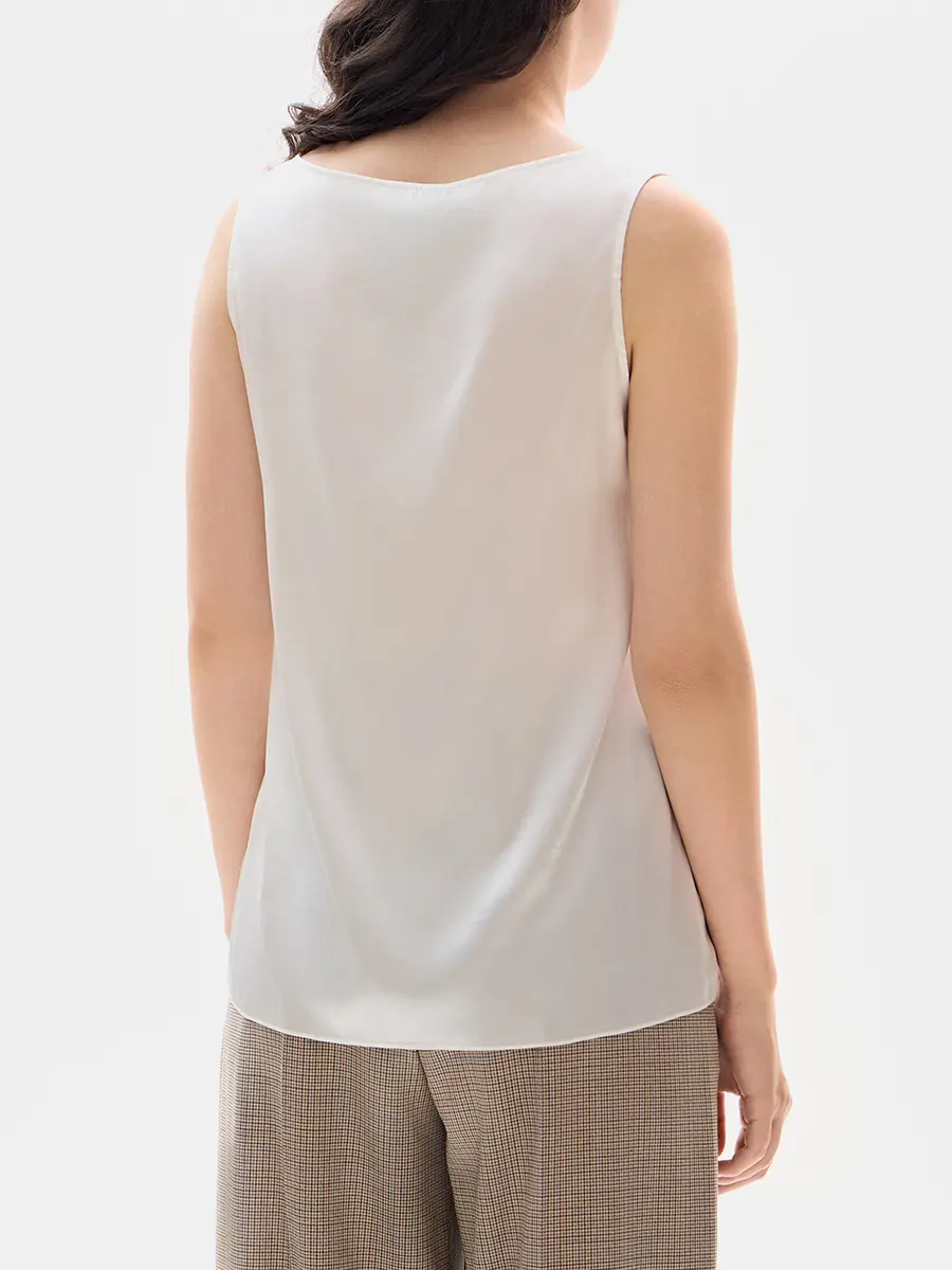 Топ шелковый