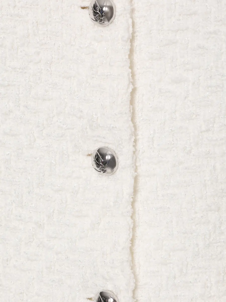 Жилет твидовый