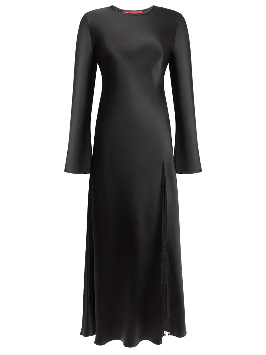 Платье с кружевом