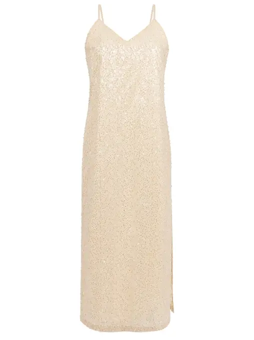 Платье-комбинация с вышивкой FASHION REBELS