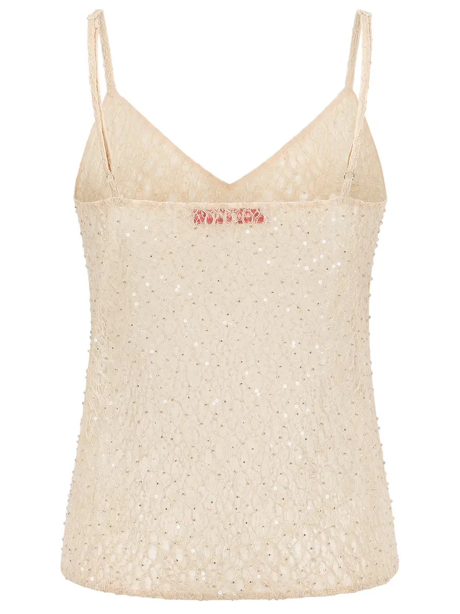 Топ с вышивкой