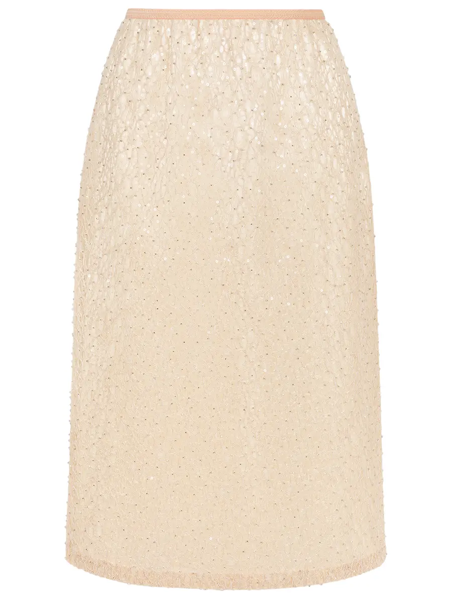 Юбка с вышивкой