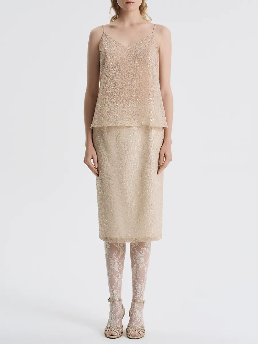 Юбка с вышивкой