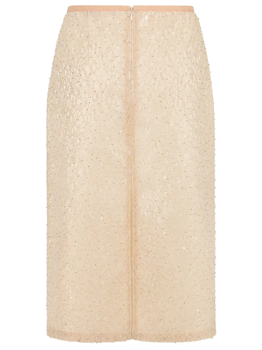 Юбка с вышивкой