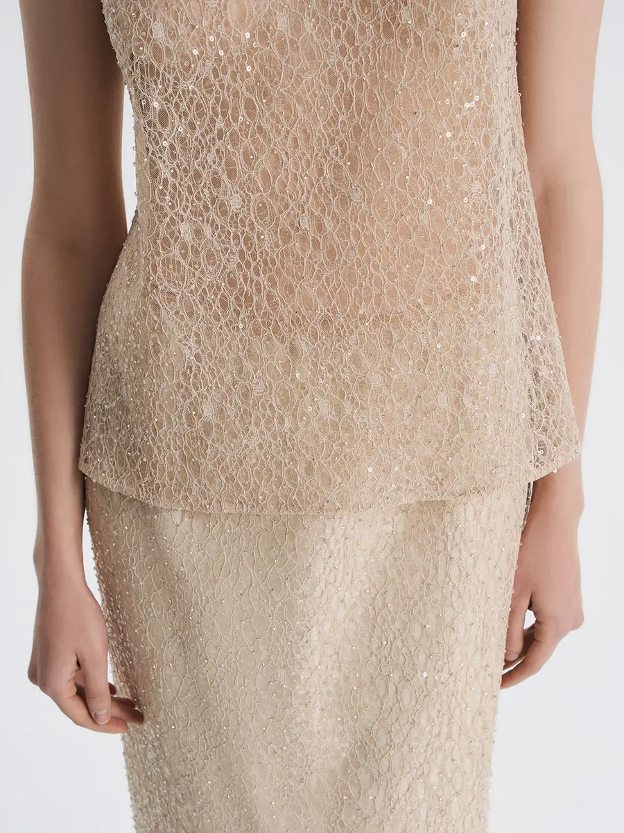 Юбка с вышивкой