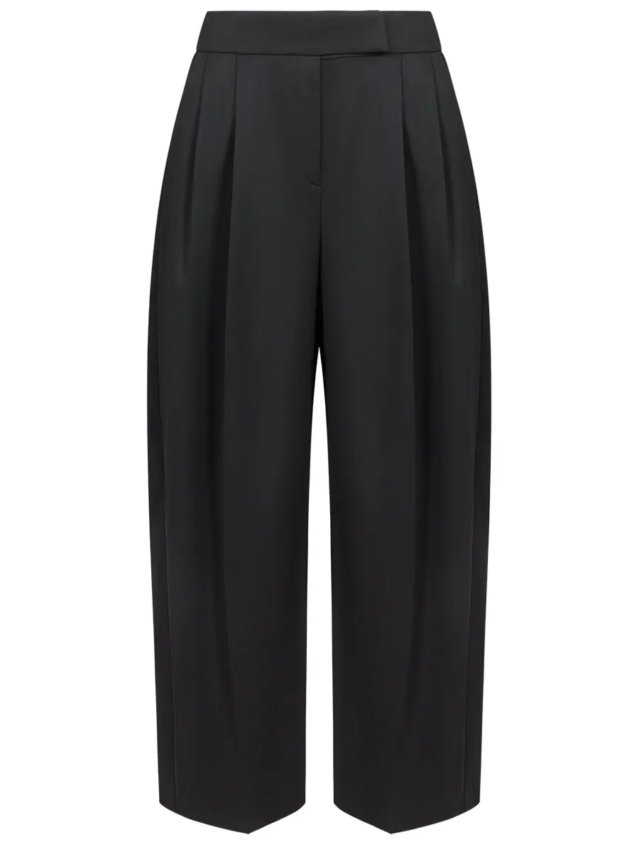 Брюки однотонные