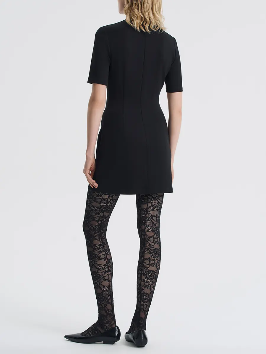 Платье однотонное