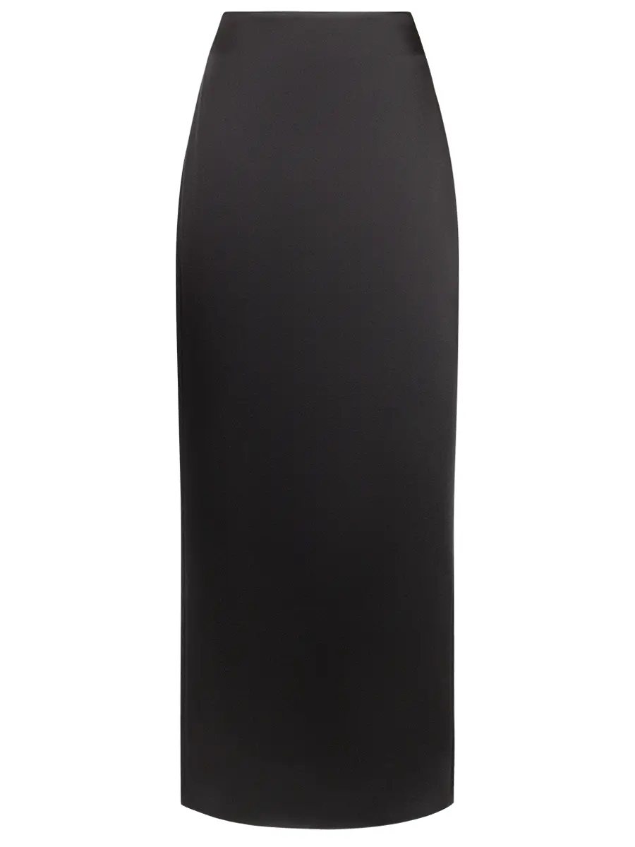 Юбка из атласа