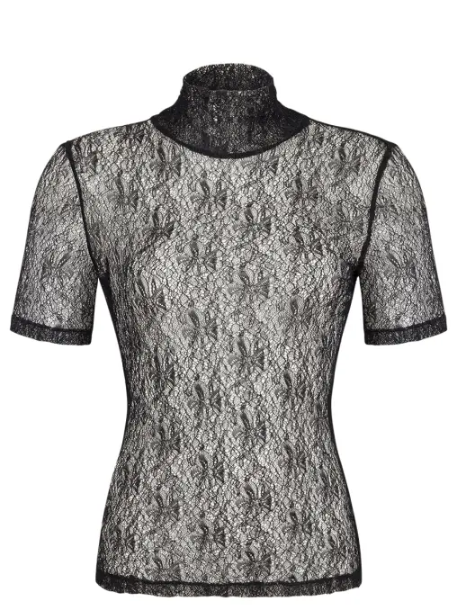 Топ из кружевной сетки FASHION REBELS