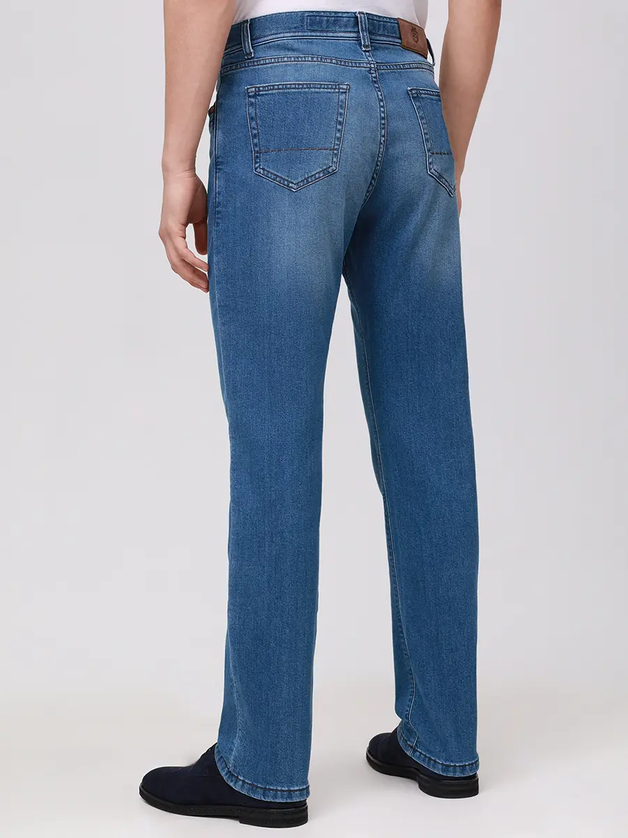 Джинсы хлопковые