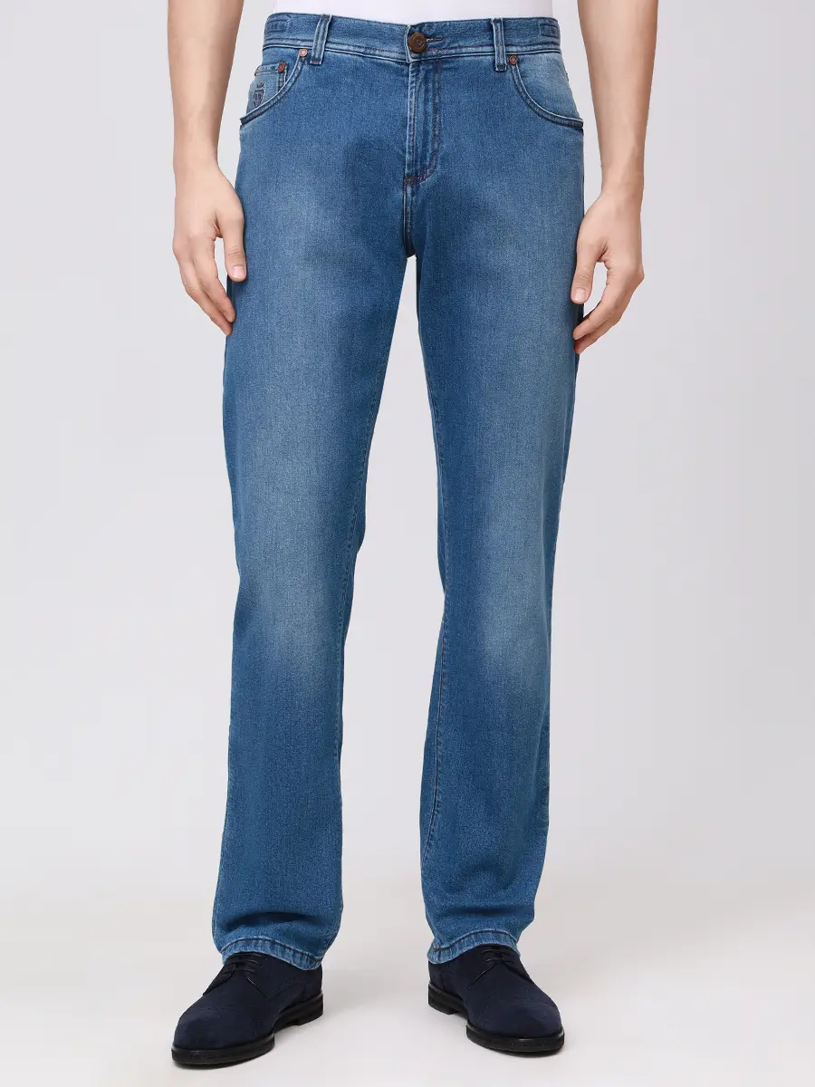 Джинсы хлопковые