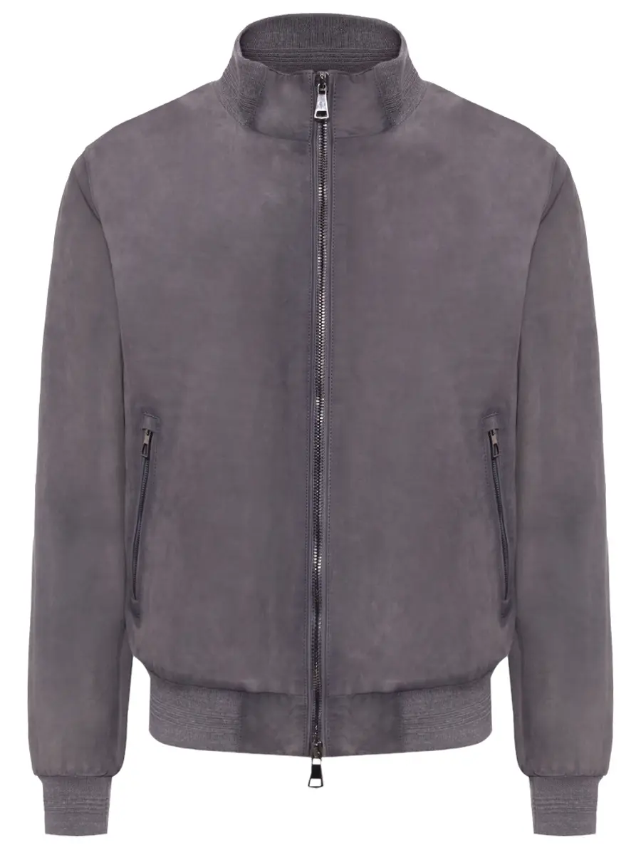 Бомбер из кожи