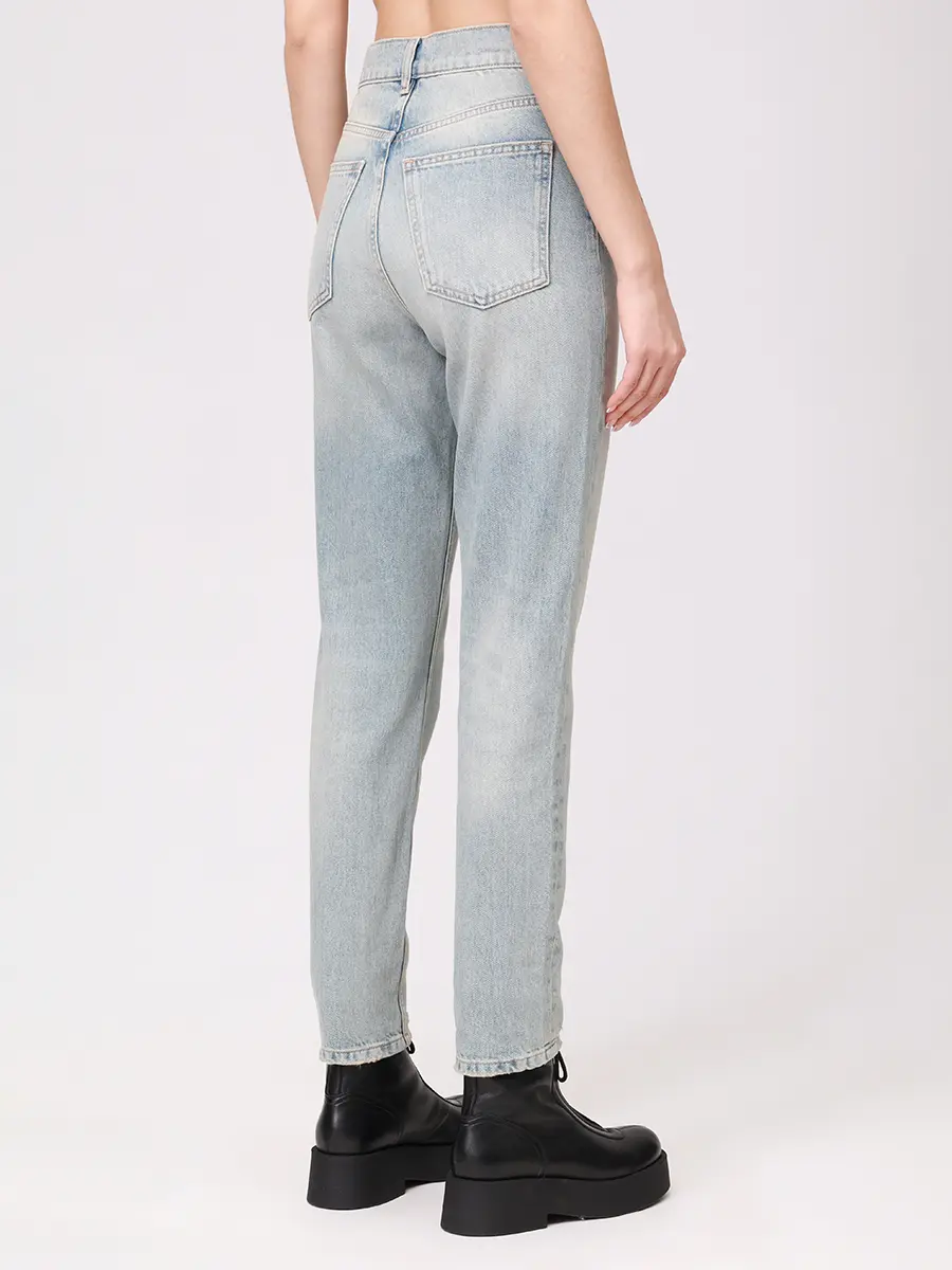 Джинсы хлопковые