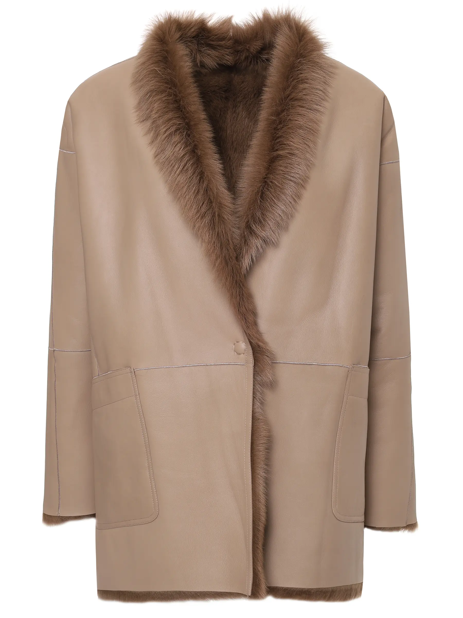 Дубленка двусторонняя TABACO