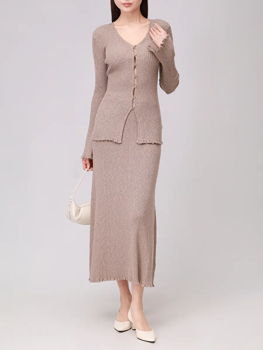 Костюм хлопковый MARA BEIGE