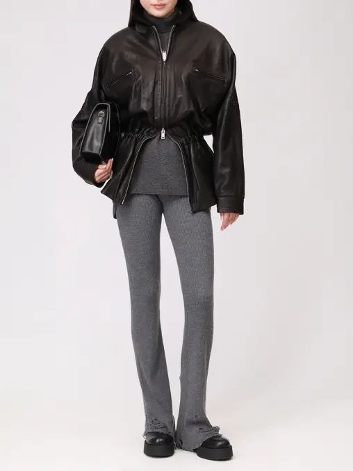 Куртка Hide кожаная DYMO STUDIO