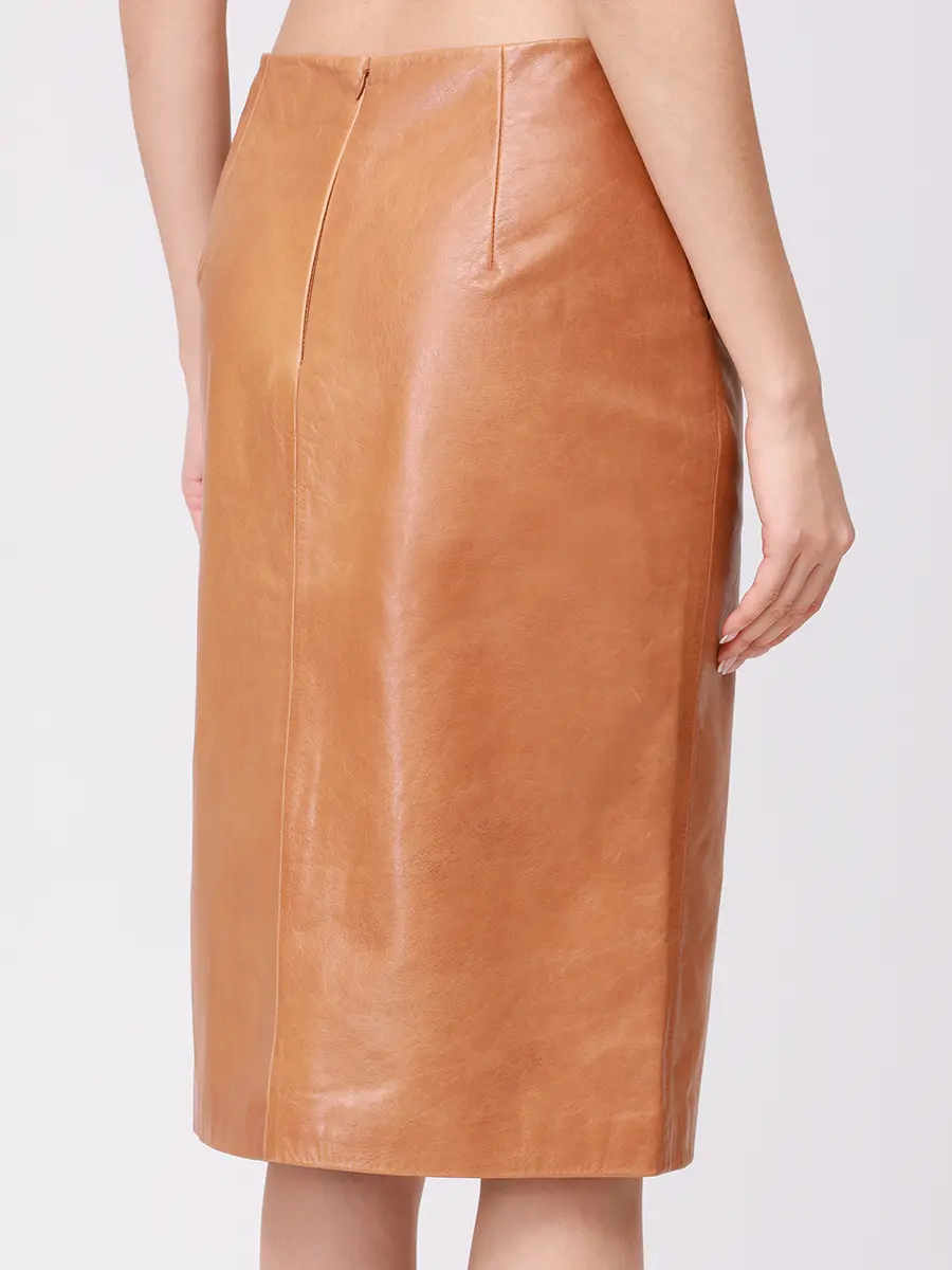 Юбка кожаная Honey