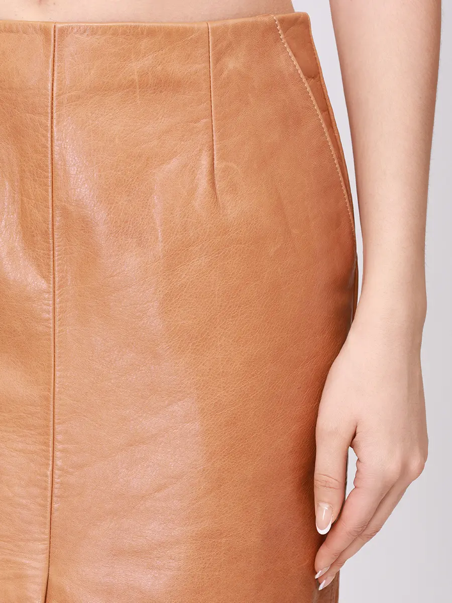 Юбка кожаная Honey