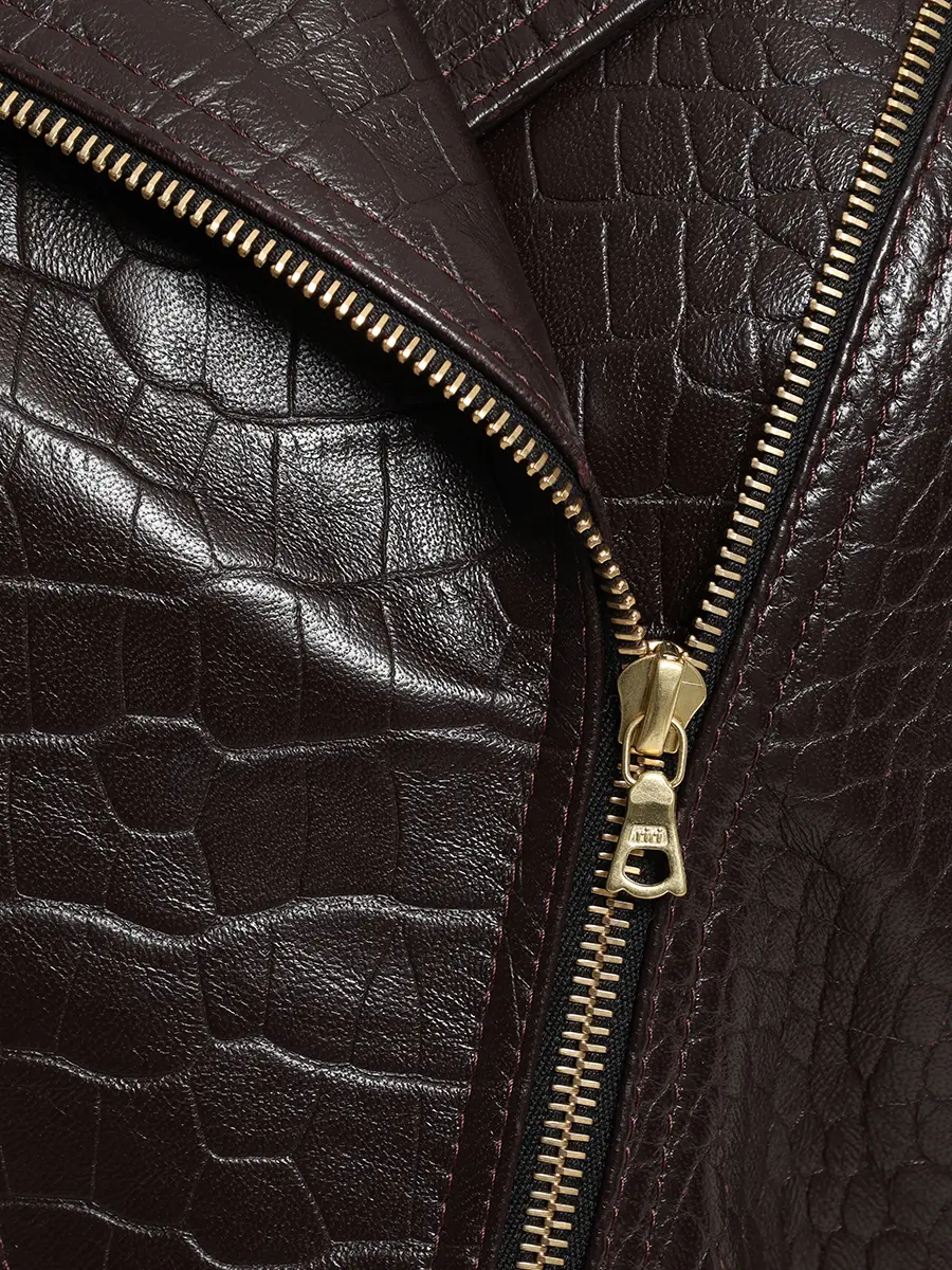 Куртка кожаная