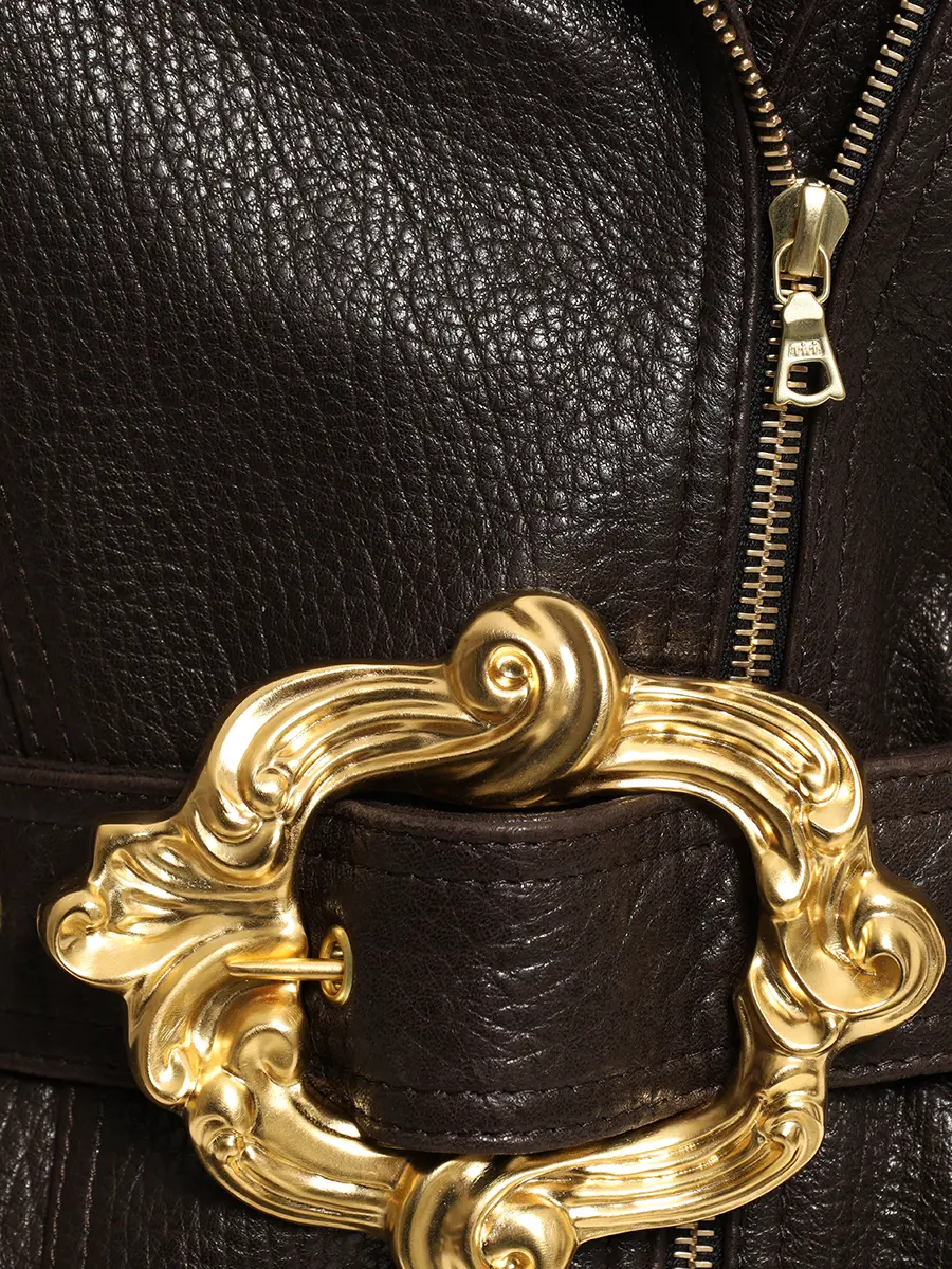 Куртка кожаная