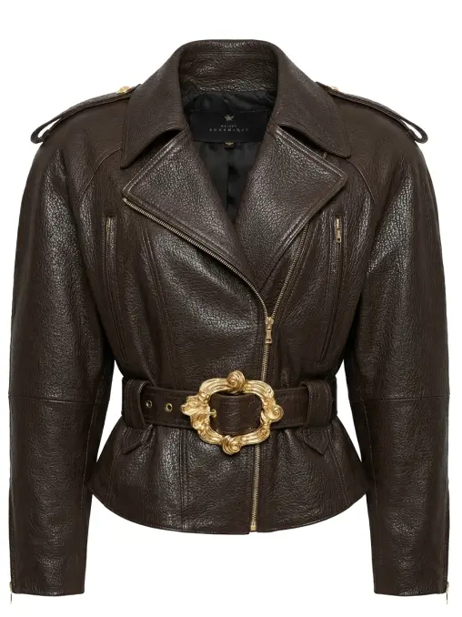 Куртка кожаная MAISON BOHEMIQUE