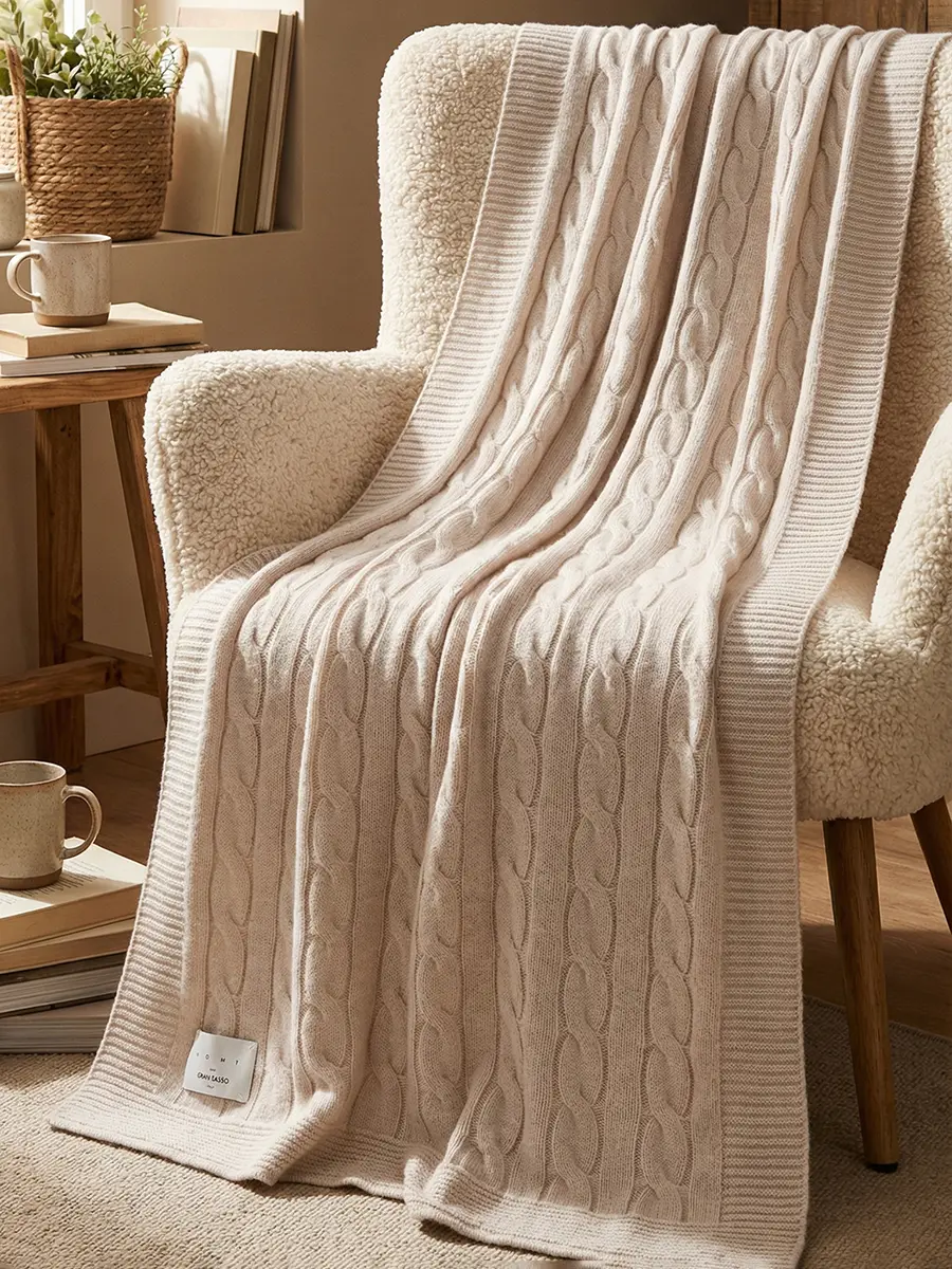 Плед кашемировый