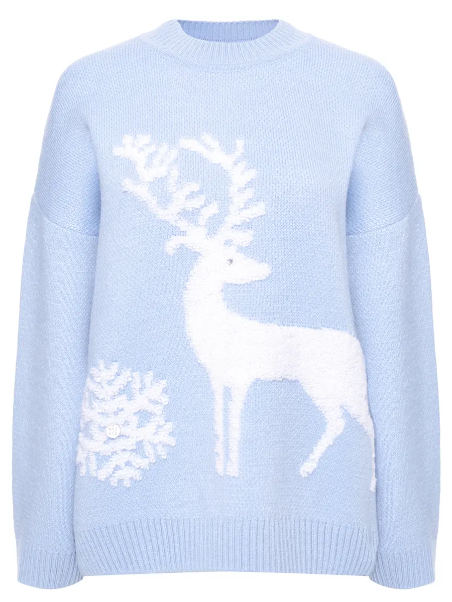 Джемпер «NY W с оленем»