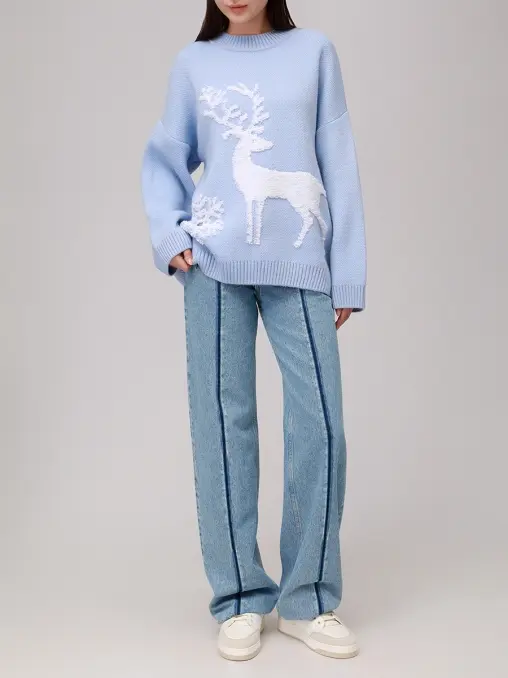 Джемпер «NY W с оленем» KSI KSI