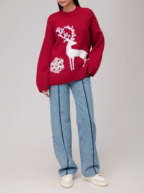 Джемпер «NY W с оленем» KSI KSI