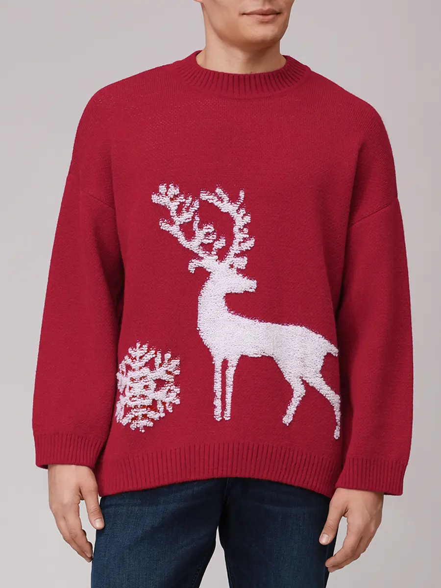 Джемпер «NY M с оленем»