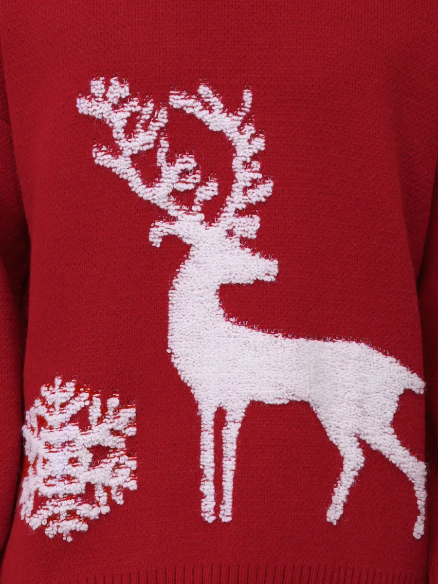 Джемпер «NY M с оленем»