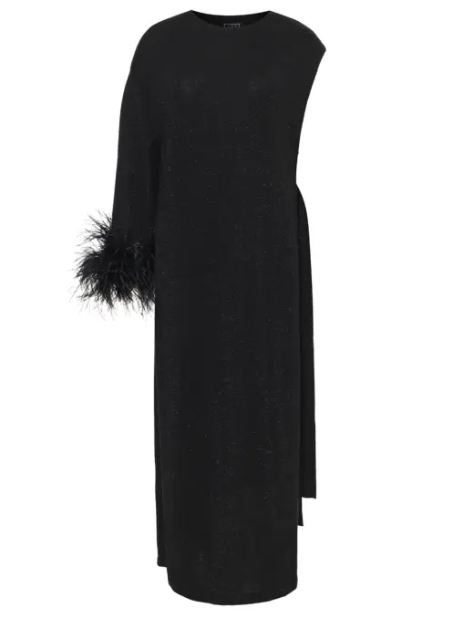 Платье-накидка с боа KSI KSI