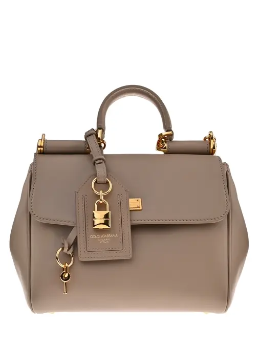 Сумка кожаная My Sicily DOLCE & GABBANA