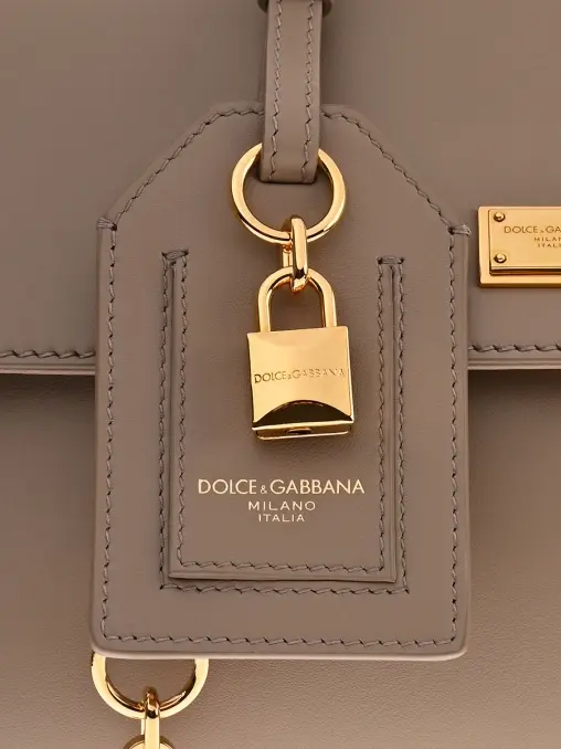 Сумка кожаная My Sicily DOLCE & GABBANA
