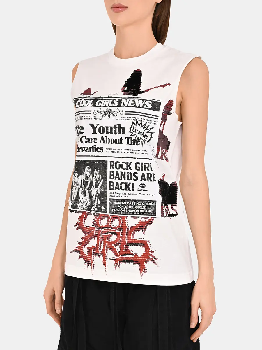 Топ хлопковый