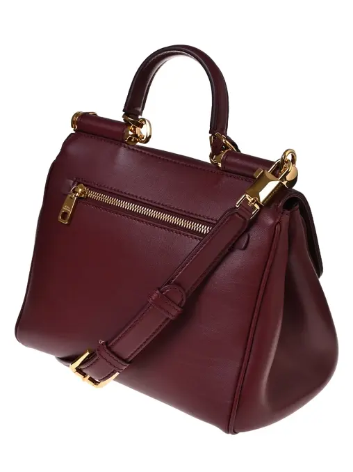 Сумка кожаная My Sicily DOLCE & GABBANA