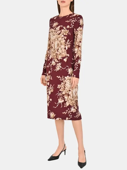 Платье шелковое DOLCE & GABBANA