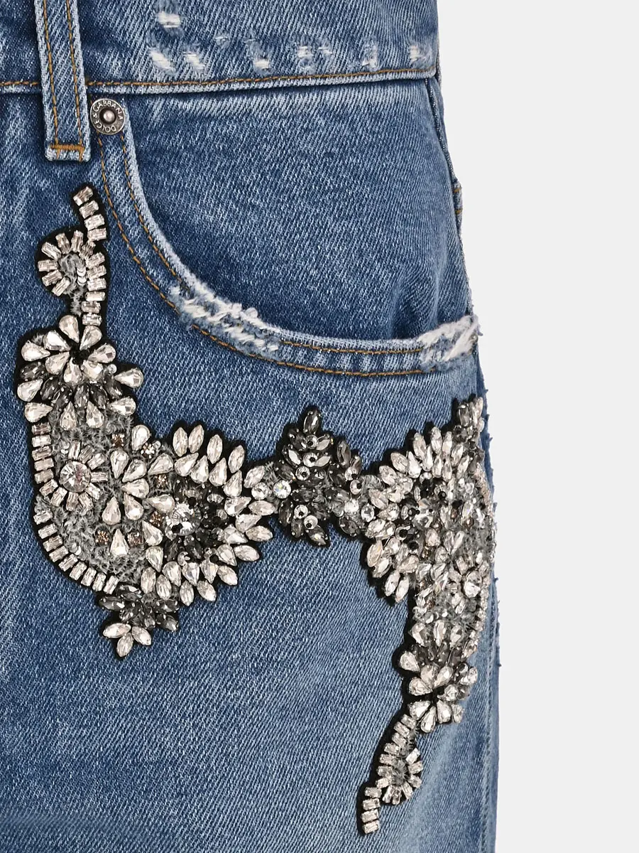 Джинсы хлопковые