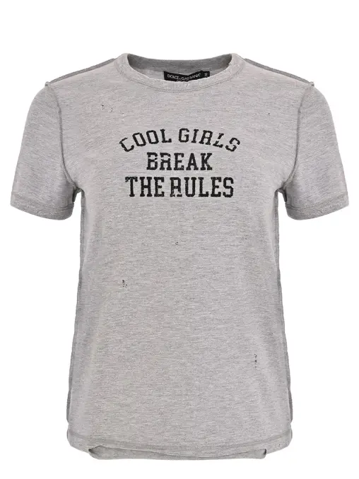 Футболка хлопковая DOLCE & GABBANA