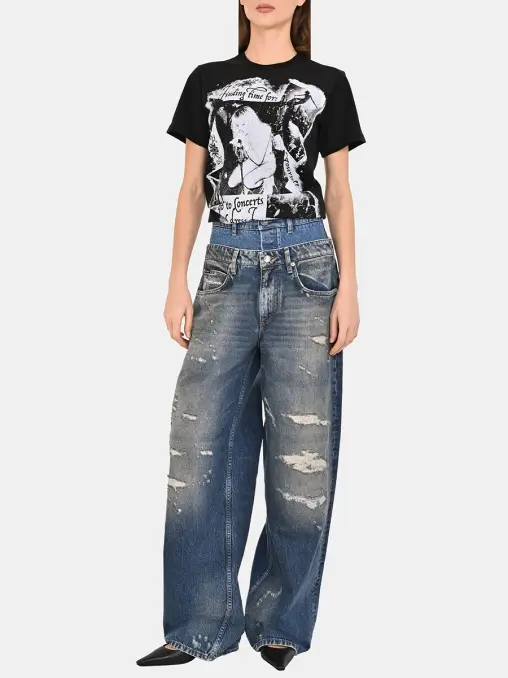 Джинсы хлопковые DOLCE & GABBANA