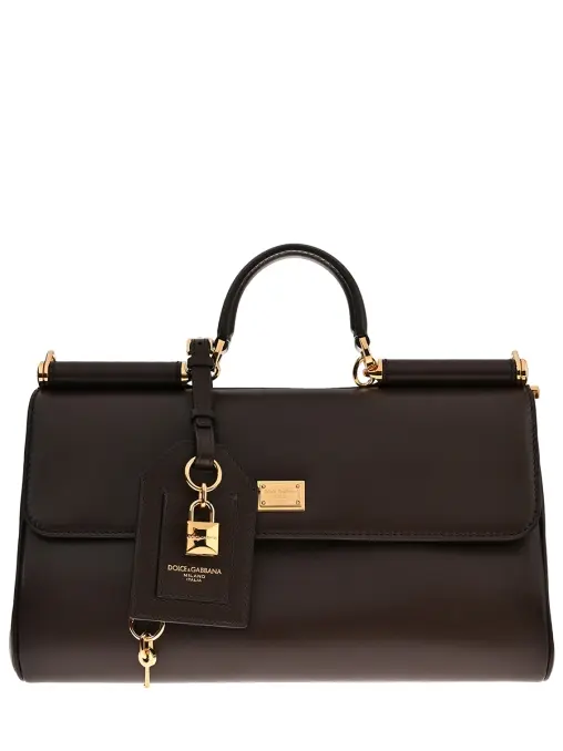 Сумка кожаная My Sicily DOLCE & GABBANA